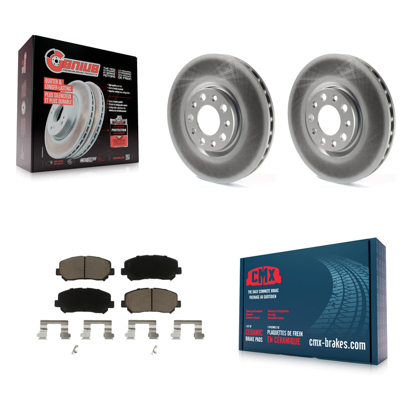 Transit Auto KGC-100148 Disc Brake Kit for 2013-2017 Chrysler 200, Dodge Dart - Front