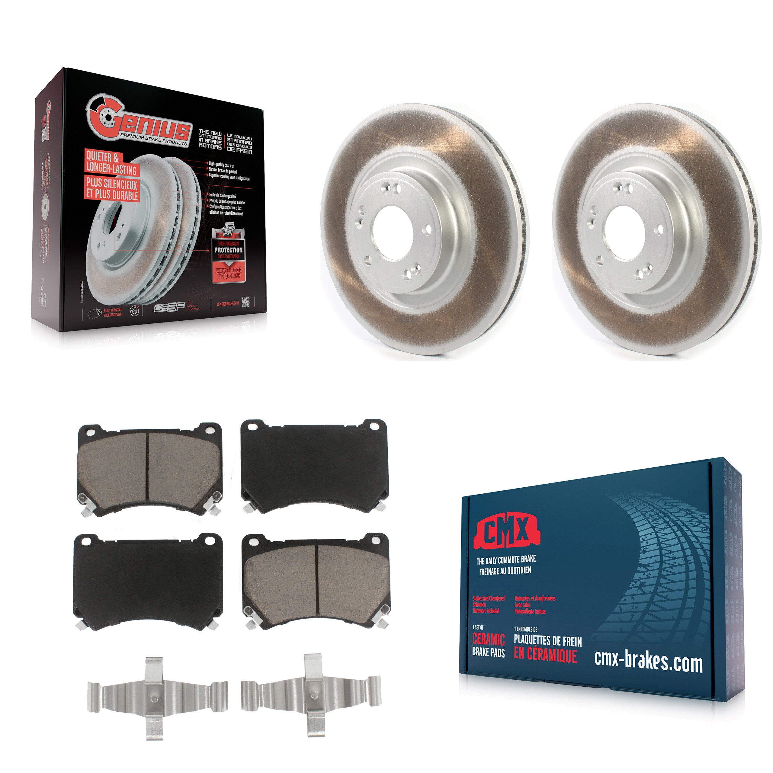 Transit Auto KGC-100153 Disc Brake Kit for 2009-2014 Hyundai Genesis - Front