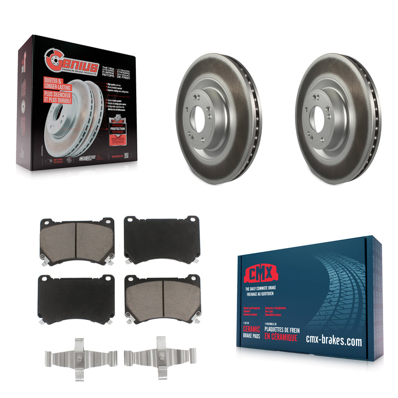 Transit Auto KGC-100154 Disc Brake Kit for 2011-2014 Hyundai Genesis, Hyundai Equus - Front