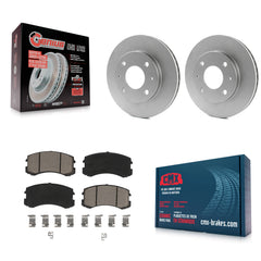 Transit Auto KGC-100164 Disc Brake Kit for 2002-2007 Mitsubishi Lancer - Front