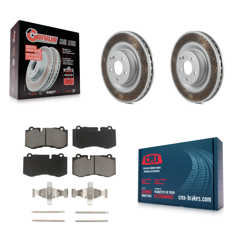 Transit Auto KGC-100170 Disc Brake Kit for 2007-2014 Mercedes-Benz S350, Mercedes-Benz SL550 and More - Front