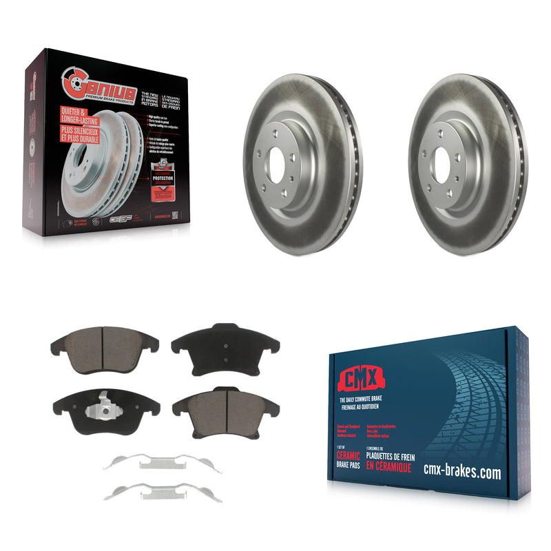 Transit Auto KGC-100178 Disc Brake Kit for 2013-2018 Ford Fusion, Lincoln MKZ - Front