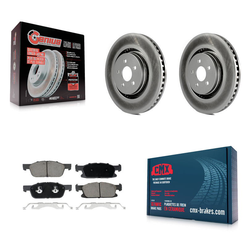 Transit Auto KGC-100179 Disc Brake Kit for 2017-2020 Ford Fusion, Lincoln Continental, Lincoln MKZ - Front