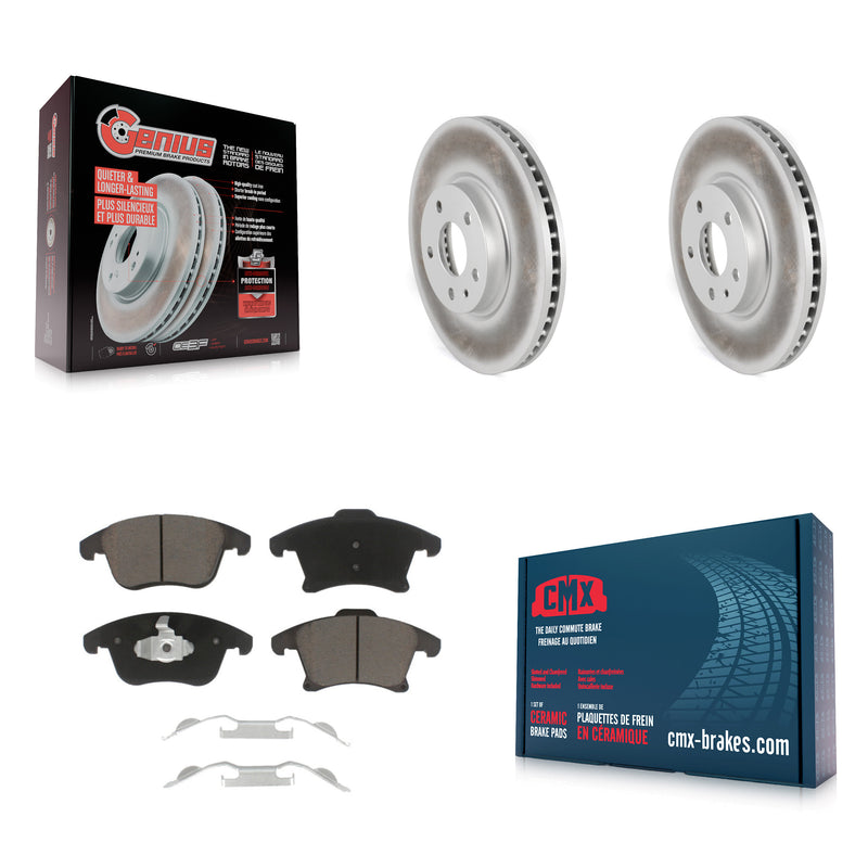 Transit Auto KGC-100180 Disc Brake Kit for 2013-2020 Ford Fusion, Lincoln MKZ - Front