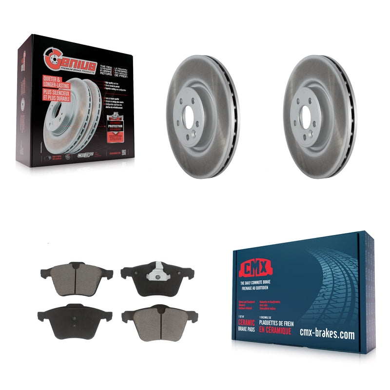 Transit Auto KGC-100182 Disc Brake Kit for 2007-2018 Volvo S60, Volvo V60 and More - Front