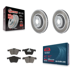 Transit Auto KGC-100183 Disc Brake Kit for 2007-2018 Volvo S60, Volvo V60 and More - Front