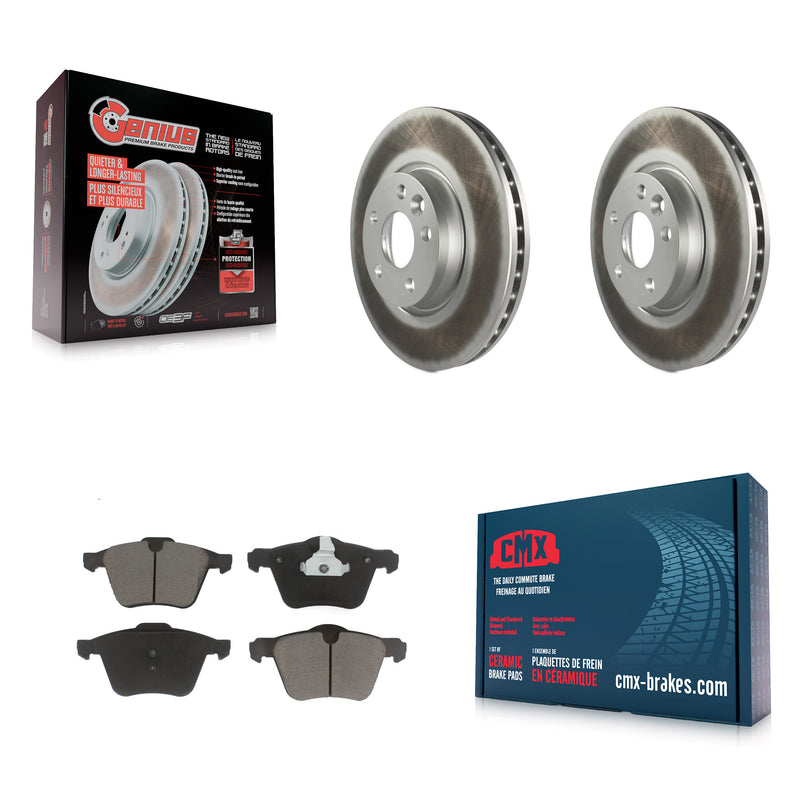 Transit Auto KGC-100185 Disc Brake Kit for 2008 Volvo V70 - Front