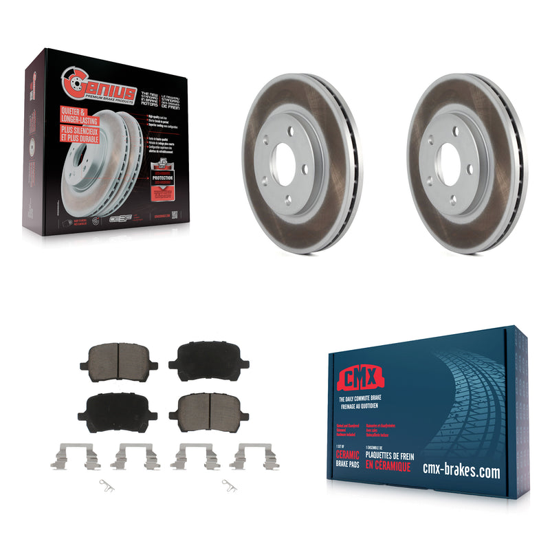 Transit Auto KGC-100192 Disc Brake Kit for 2004-2008 Chevrolet Malibu, Pontiac G6 - Front
