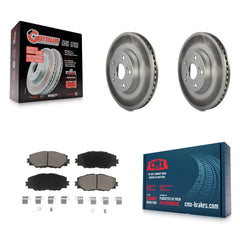 Transit Auto KGC-100200 Disc Brake Kit for 2008-2019 Toyota Corolla, Toyota Matrix and More - Front