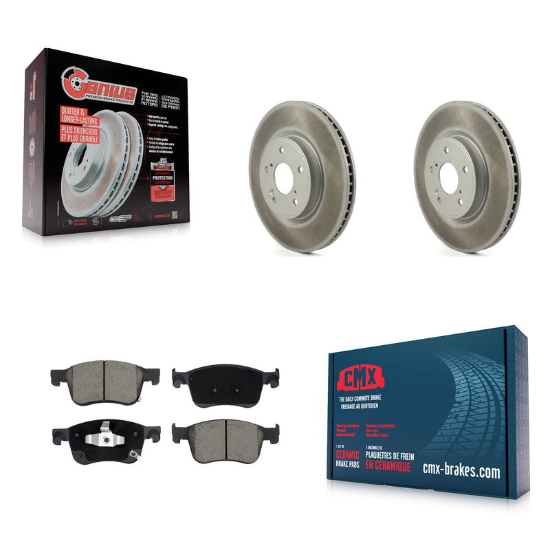 Transit Auto KGC-100212 Disc Brake Kit for 2018-2024 Acura Integra, Honda Accord, Honda Civic - Front