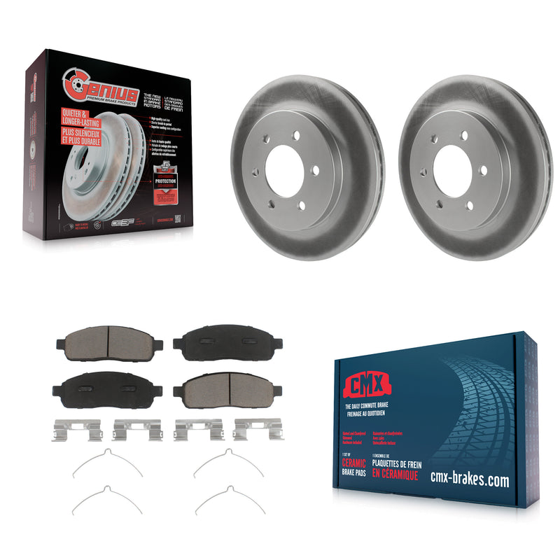 Transit Auto KGC-100222 Disc Brake Kit for 2004-2008 Lincoln Mark LT, Ford F-150 - Front
