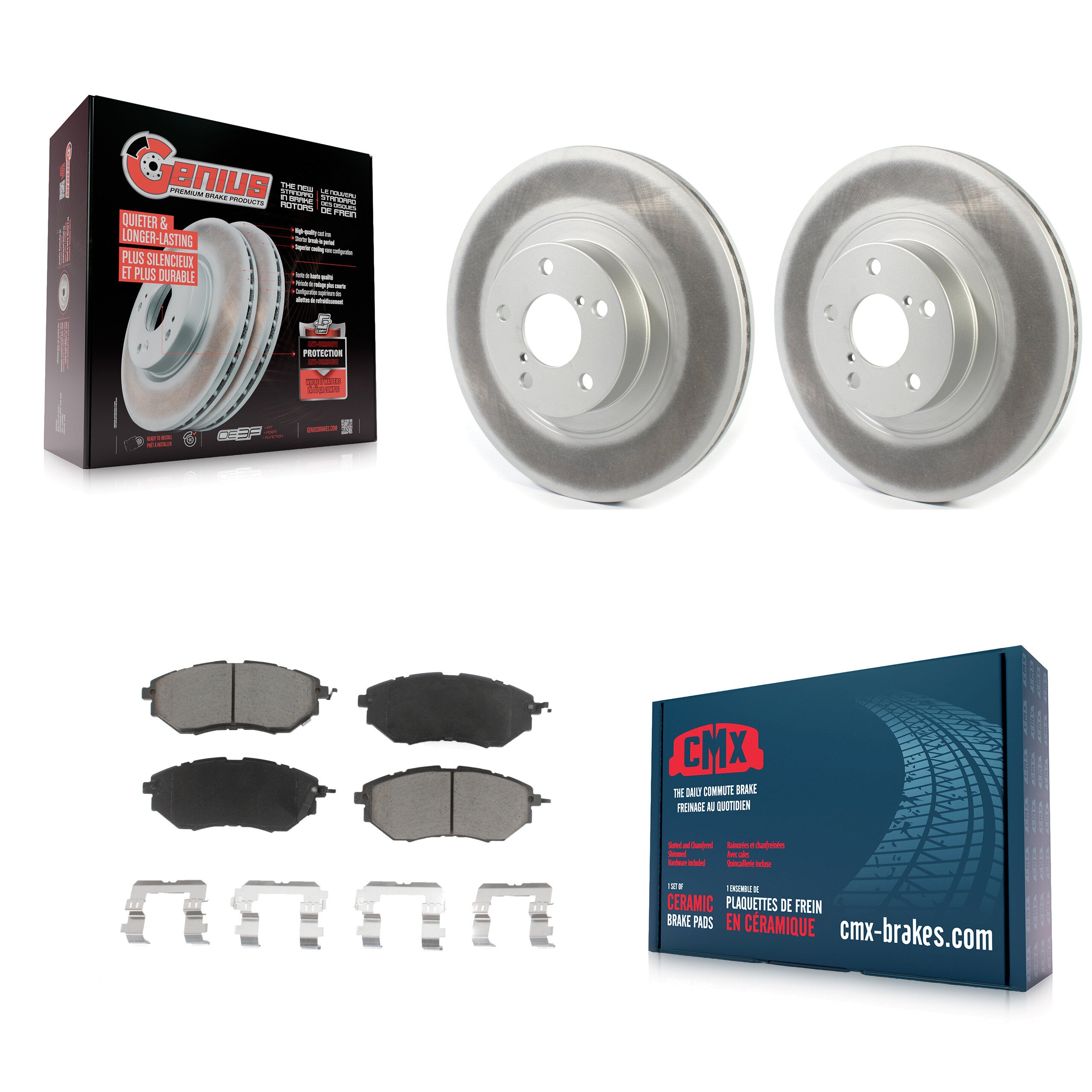 Transit Auto KGC-100229 Disc Brake Kit for 2009 Subaru Legacy - Front