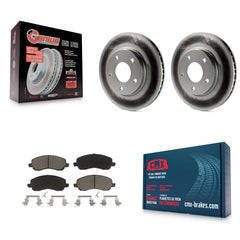 Transit Auto KGC-100237 Disc Brake Kit for 2007-2017 Mitsubishi Lancer, Dodge Caliber - Front