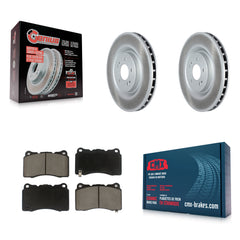 Transit Auto KGC-100238 Disc Brake Kit for 2008-2015 Mitsubishi Lancer - Front