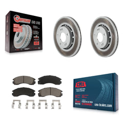Transit Auto KGC-100241 Disc Brake Kit for 2009-2015 Mitsubishi Lancer - Front