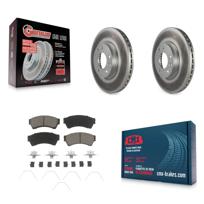 Transit Auto KGC-100244 Disc Brake Kit for 2006-2013 Mazda 6, Lincoln MKZ and More - Front