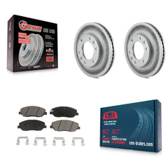 Transit Auto KGC-100245 Disc Brake Kit for 2006-2014 Kia Sedona, Hyundai Entourage - Front