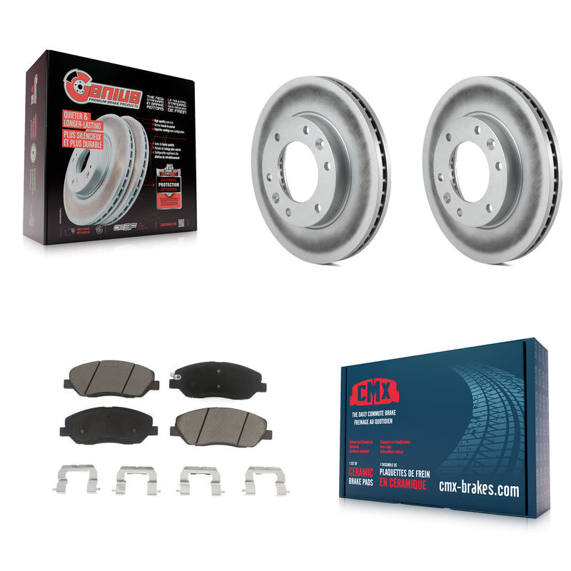 Transit Auto KGC-100245 Disc Brake Kit for 2006-2014 Kia Sedona, Hyundai Entourage - Front