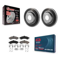 Transit Auto KGC-100267 Disc Brake Kit for 2002-2006 Isuzu Ascender, GMC Envoy and More - Front