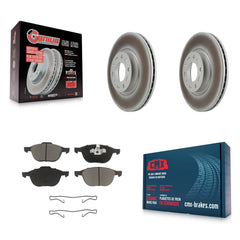 Transit Auto KGC-100276 Disc Brake Kit for 2004-2017 Mazda 3 Sport, Mazda 5, Mazda 3 - Front