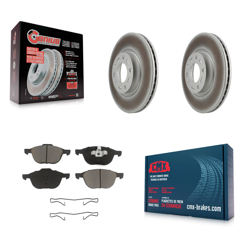 Transit Auto KGC-100276 Disc Brake Kit for 2004-2017 Mazda 3 Sport, Mazda 5, Mazda 3 - Front