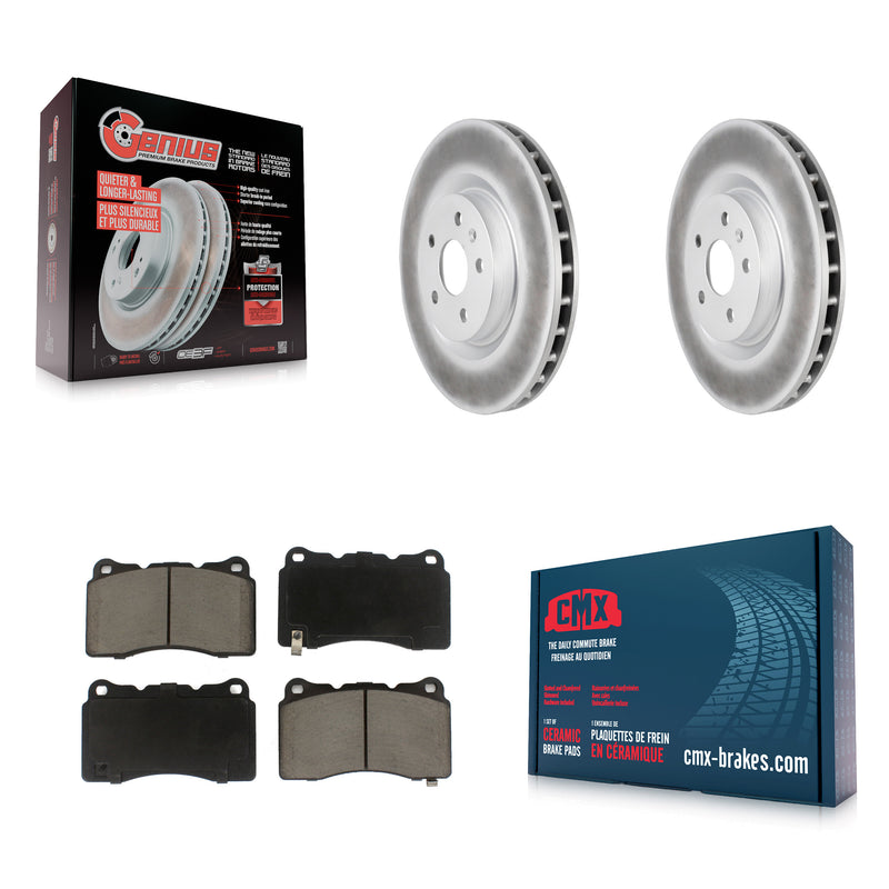 Transit Auto KGC-100282 Disc Brake Kit for 2009-2013 Buick Regal, Pontiac G8 - Front