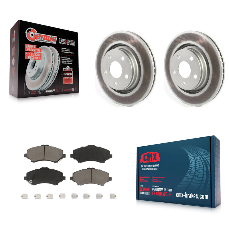 Transit Auto KGC-100286 Disc Brake Kit for 2013-2017 Jeep Wrangler - Front