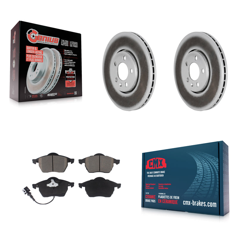 Transit Auto KGC-100288 Disc Brake Kit for 1999-2010 Volkswagen Golf, Volkswagen Jetta, Volkswagen Beetle - Front