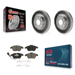 Transit Auto KGC-100290 Disc Brake Kit for 2005-2019 Volkswagen Beetle, Volkswagen Jetta and More - Front