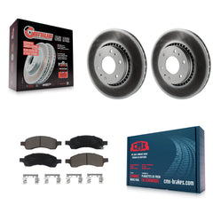 Transit Auto KGC-100298 Disc Brake Kit for 2006-2009 GMC Envoy, Saab 9-7x and More - Front