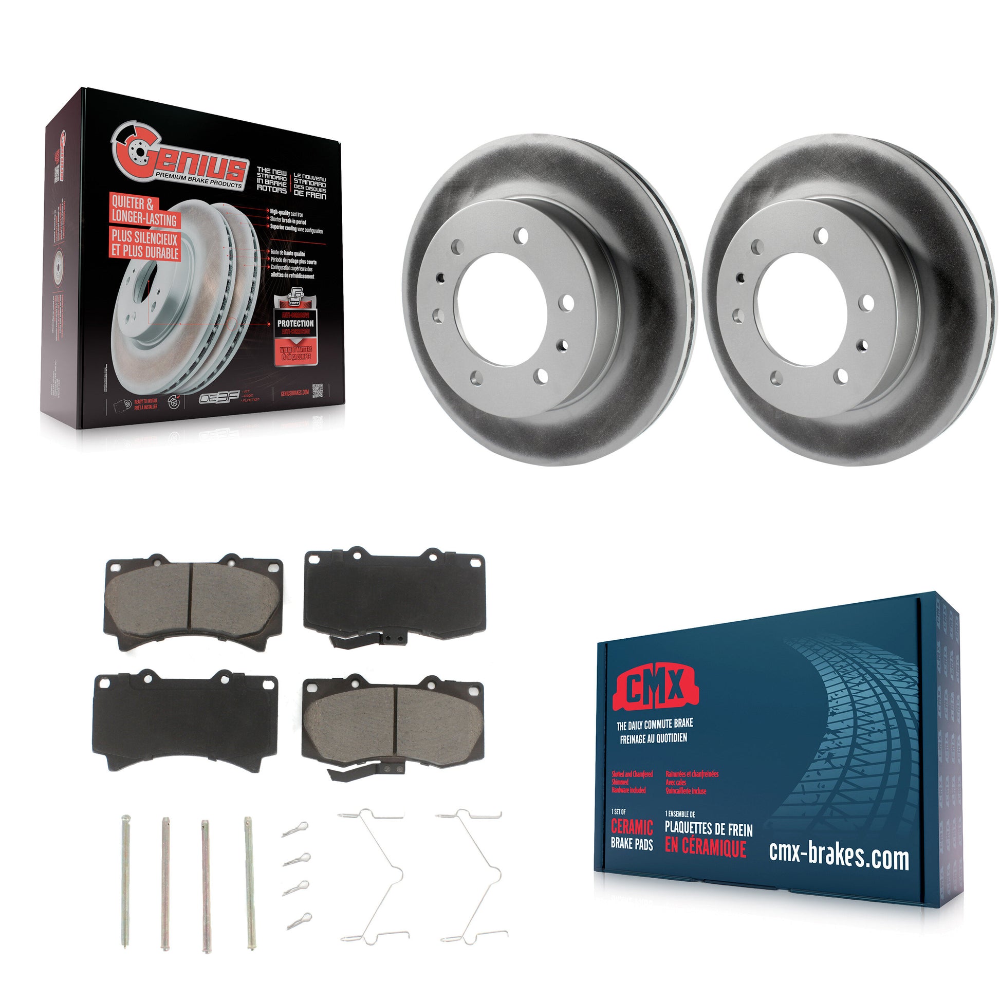 Transit Auto KGC-100299 Disc Brake Kit for 2006-2010 Hummer H3T, Hummer H3 - Front