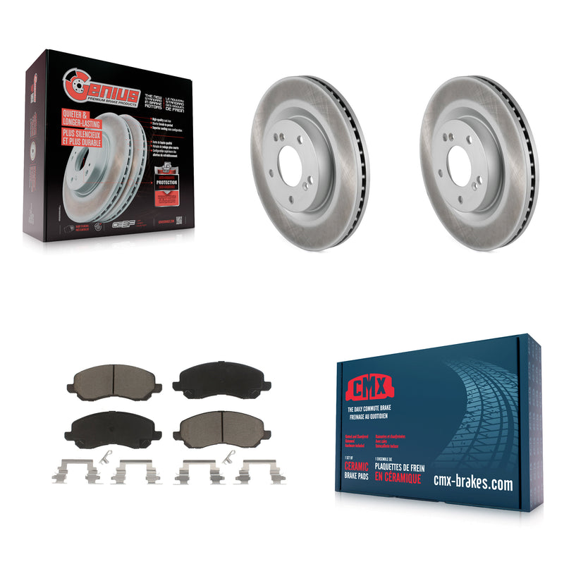 Transit Auto KGC-100300 Disc Brake Kit for 2004-2012 Mitsubishi Galant, Mitsubishi Eclipse - Front