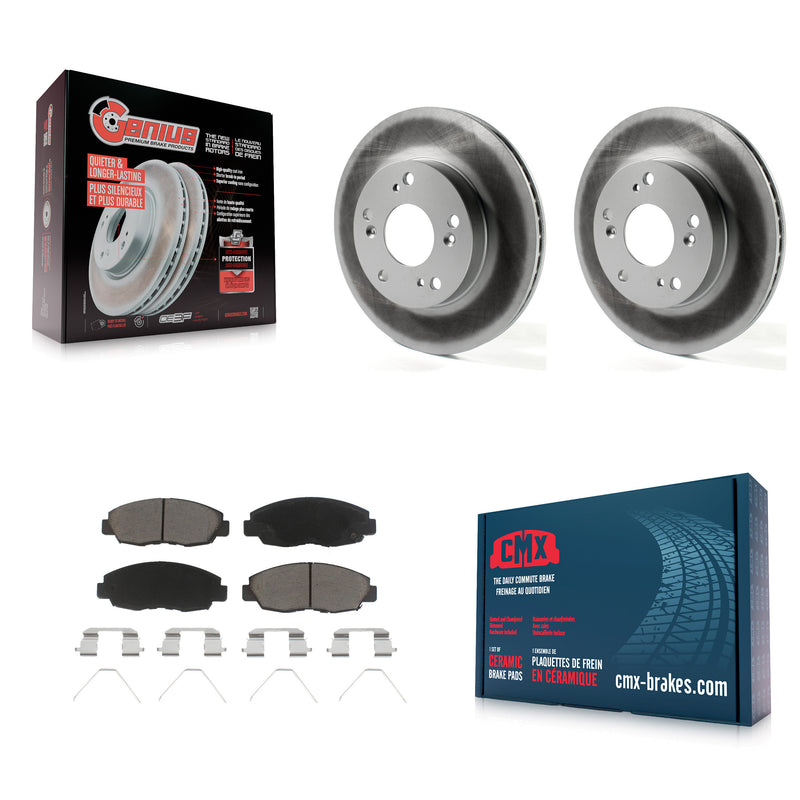 Transit Auto KGC-100310 Disc Brake Kit for 2012-2015 Honda Civic - Front