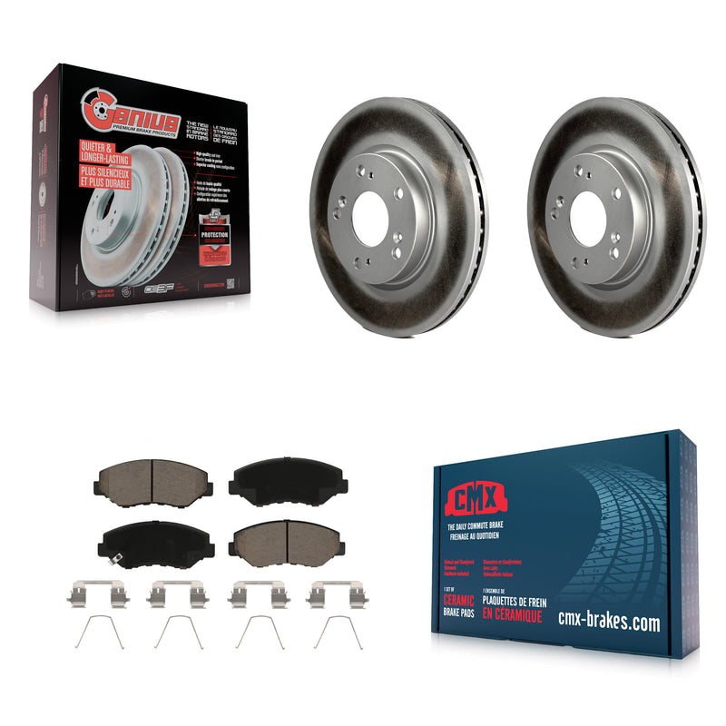 Transit Auto KGC-100313 Disc Brake Kit for 2013 Acura ILX - Front