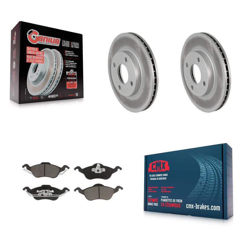 Transit Auto KGC-100329 Disc Brake Kit for 2000-2004 Ford Focus - Front