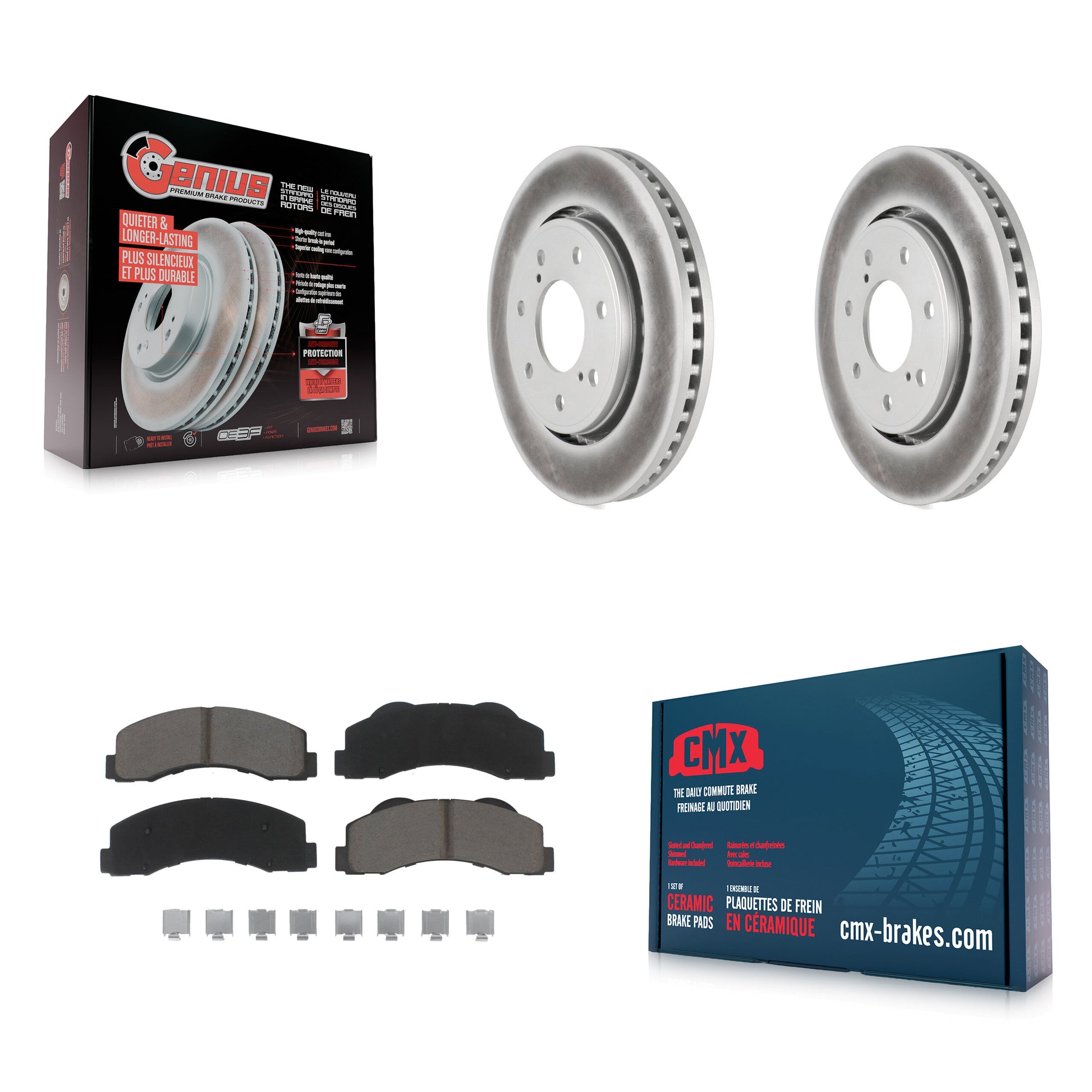 Transit Auto KGC-100334 Disc Brake Kit for 2010-2014 Ford F-150 - Front