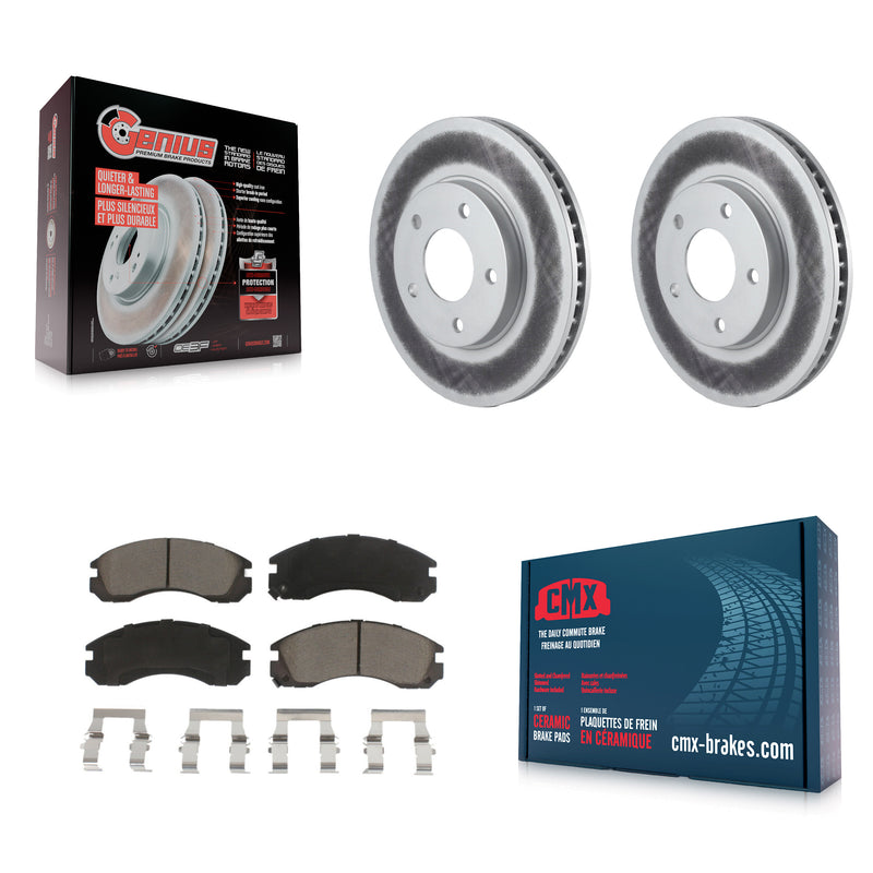 Transit Auto KGC-100336 Disc Brake Kit for 2000 Mitsubishi Eclipse - Front