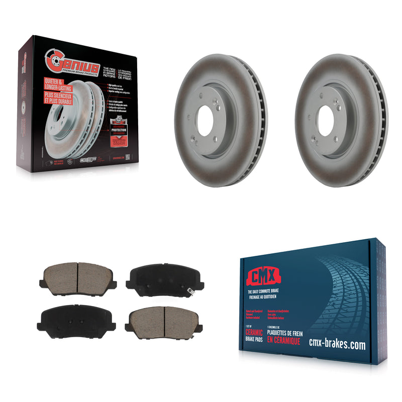Transit Auto KGC-100348 Disc Brake Kit for 2016-2018 Kia Forte, Kia Forte Koup and More - Front