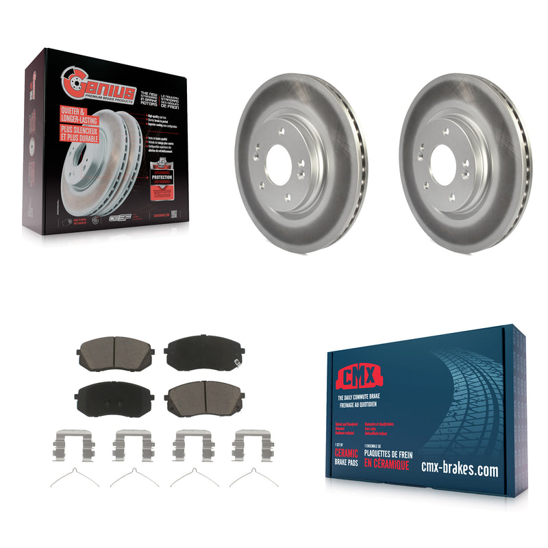 Transit Auto KGC-100354 Disc Brake Kit for 2016-2023 Kia Optima, Hyundai Kona Electric and More - Front