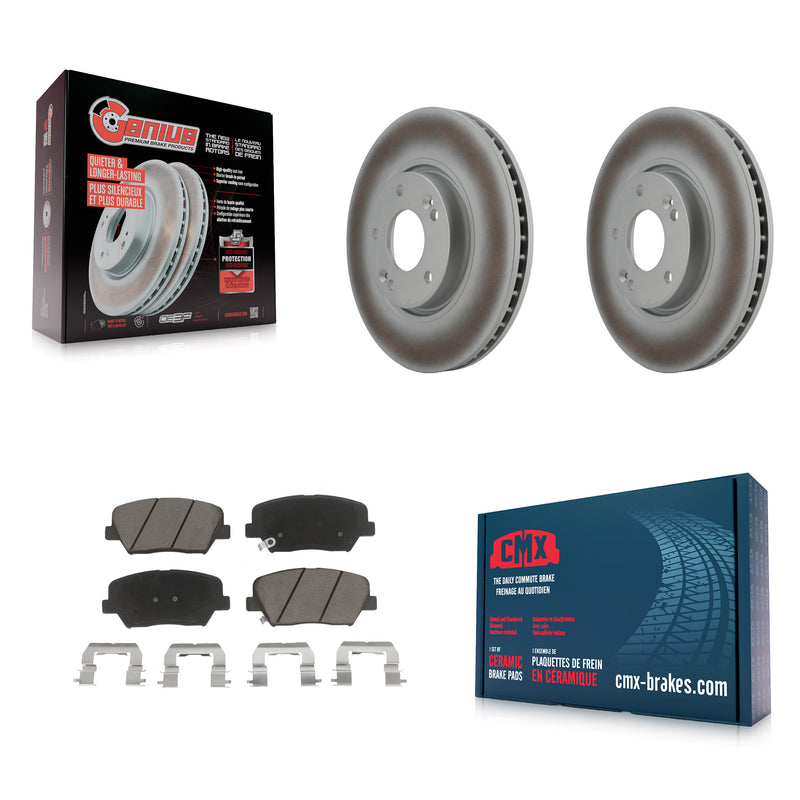 Transit Auto KGC-100355 Disc Brake Kit for 2014-2017 Kia Rondo - Front