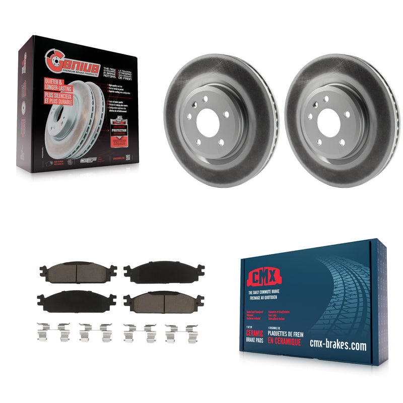 Transit Auto KGC-100382 Disc Brake Kit for 2009-2010 Lincoln MKS - Front
