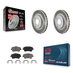 Transit Auto KGC-100388 Disc Brake Kit for 2001-2011 Mercedes-Benz SLK300, Mercedes-Benz C280 and More - Front