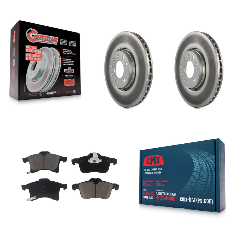 Transit Auto KGC-100393 Disc Brake Kit for 2008-2009 Saturn Astra - Front