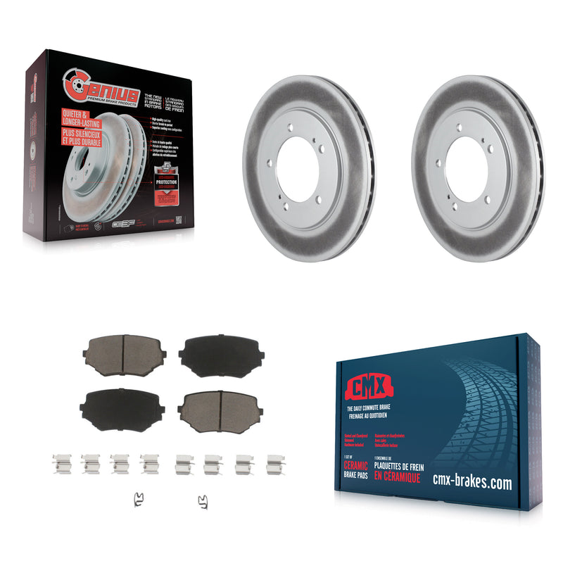 Transit Auto KGC-100398 Disc Brake Kit for 1999-2005 Suzuki Grand Vitara, Suzuki XL-7 - Front