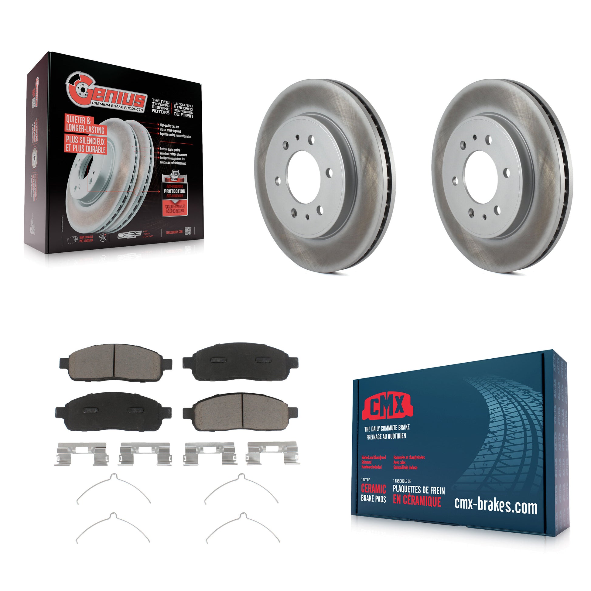 Transit Auto KGC-100405 Disc Brake Kit for 2009 Ford F-150 - Front