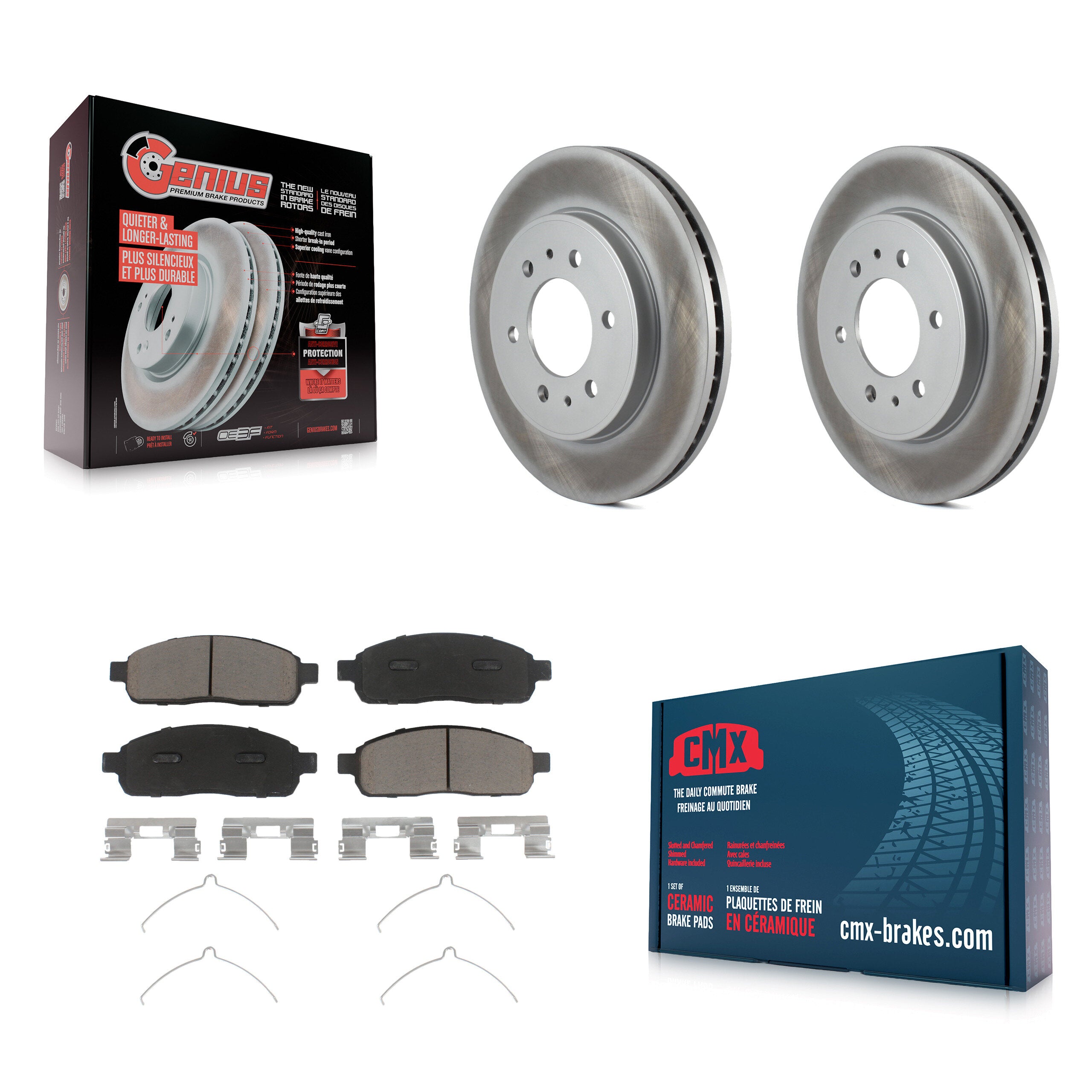 Transit Auto KGC-100405 Disc Brake Kit for 2009 Ford F-150 - Front