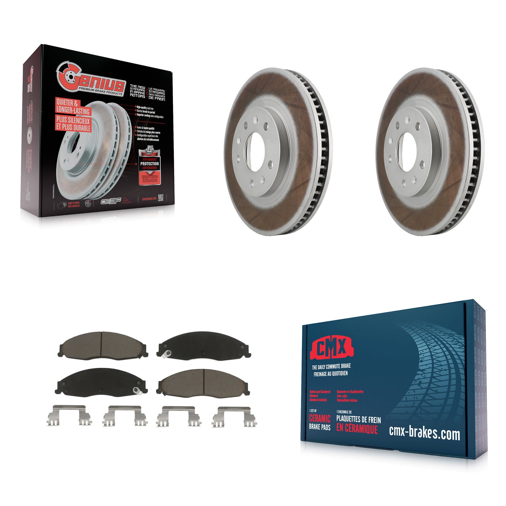 Transit Auto KGC-100406 Disc Brake Kit for 2003-2007 Cadillac CTS - Front