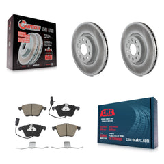 Transit Auto KGC-100411 Disc Brake Kit for 2008-2012 Volkswagen CC, Volkswagen R32 - Front