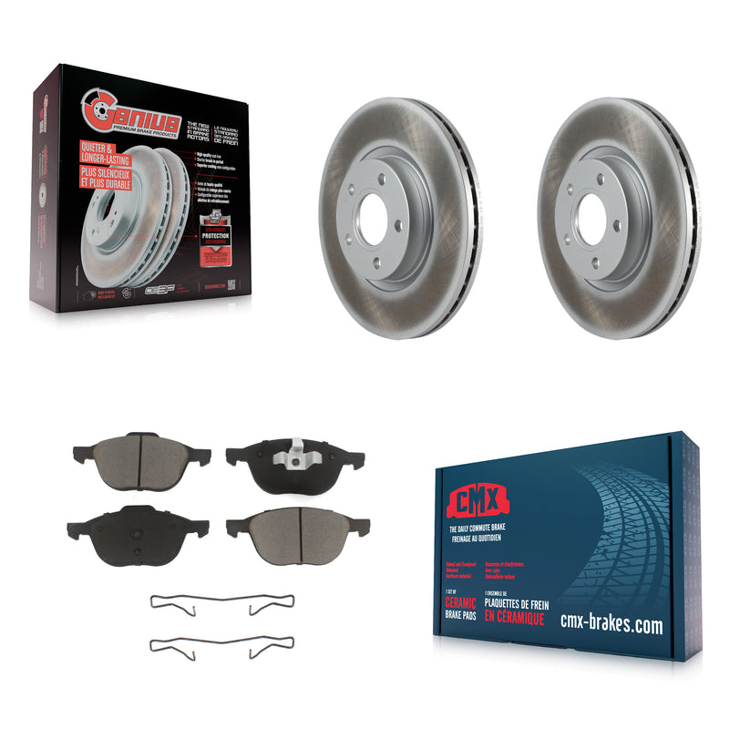 Transit Auto KGC-100419 Disc Brake Kit for 2004-2019 Ford Escape, Ford C-Max and More - Front