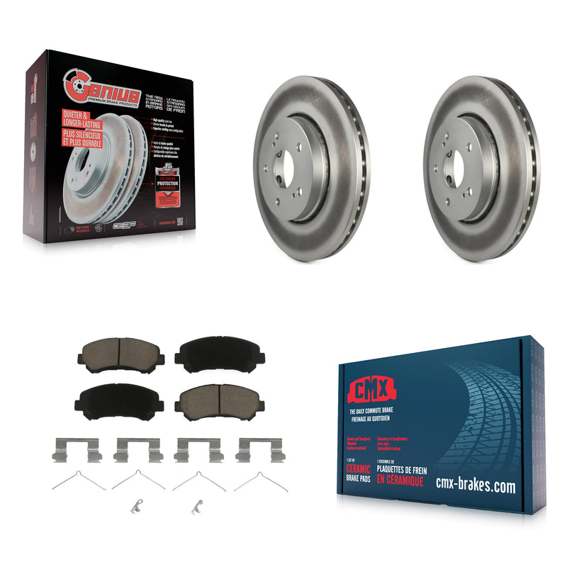 Transit Auto KGC-100422 Disc Brake Kit for 2010-2013 Suzuki Kizashi - Front